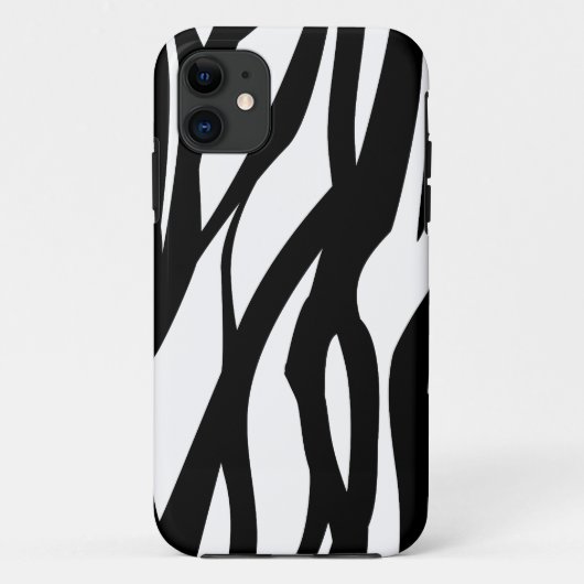 Zebra Print Case-Mate iPhone Hülle (Rückseite)