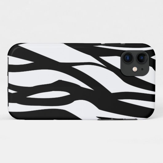 Zebra Print Case-Mate iPhone Hülle (Rückseite (Horizontal))