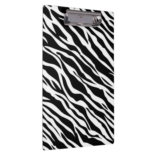 Zebra Print Clipboard Klemmbrett (Rechts)