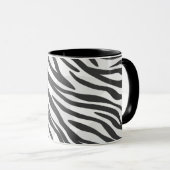 Zebra Print Combo Tasse, 325 ml Tasse (VorderseiteRechts)