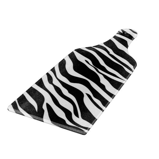 Zebra Print Cutting Board Schneidebrett (Ecke)