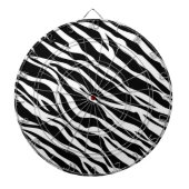 Zebra Print Dart Board Dartscheibe (vorne)