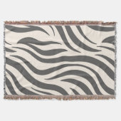 Zebra Print Decke (Vorderseite)