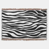 Zebra Print Decke (Vorderseite)