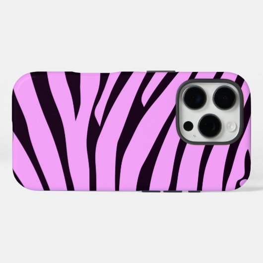 Zebra Print Design Case-Mate iPhone Hülle (Rückseite (Horizontal))
