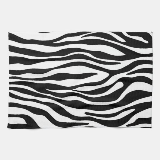 Zebra Print Design Geschirrtuch (Horizontal)