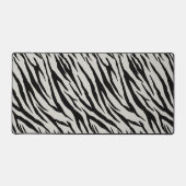 Zebra Print Desk Mat Schreibtischunterlage (Vorderseite)