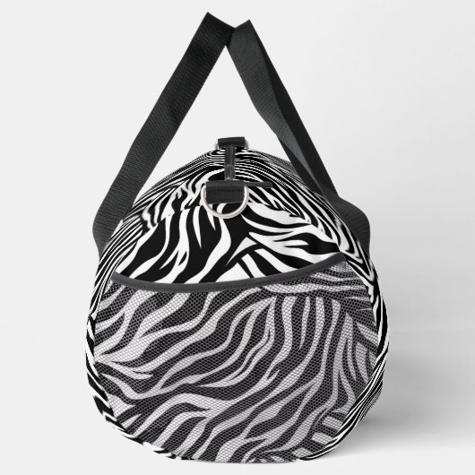 Zebra Print Duffle Bag (Rechts)