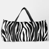 Zebra Print Duffle Bag (Vorderseite)