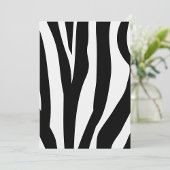 Zebra Print Einladungen
