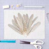 Zebra Print Feathers #2 Seidenpapier (Handwerk)