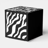 Zebra Print Fevor Boxes Geschenkschachtel (Rückseite)