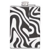 Zebra Print Flachmann (Rückseite)