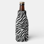 Zebra Print Flasche Cooler Flaschenkühler (Flaschenvorderseite)