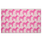 Zebra Print - Fuchsia und hellrosa Stoff (Fat Quarter (45,7 x 55,9 cm))