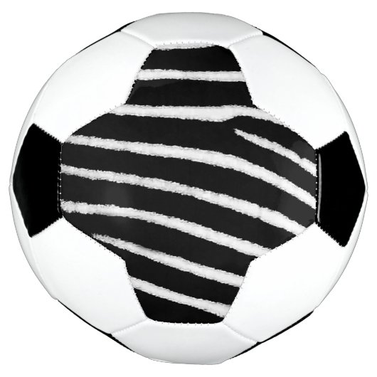 Zebra Print Fußball (Gedreht)