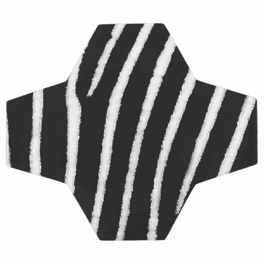 Zebra Print Fußball (Flach)