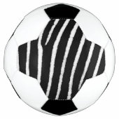 Zebra Print Fußball (Vorderseite)