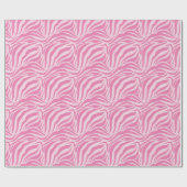 Zebra Print Geschenkpapier (Flach)