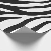 Zebra Print Geschenkpapier (Ecke)