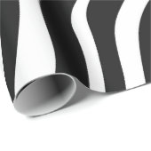 Zebra Print Geschenkpapier (Rolleneckpunkt)