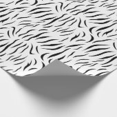 Zebra Print Geschenkpapier (Ecke)