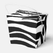 Zebra Print Geschenkschachtel (Rückseite)