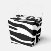 Zebra Print Geschenkschachtel (Vorderseite)