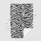Zebra Print Golf Handtuch (Insitu)