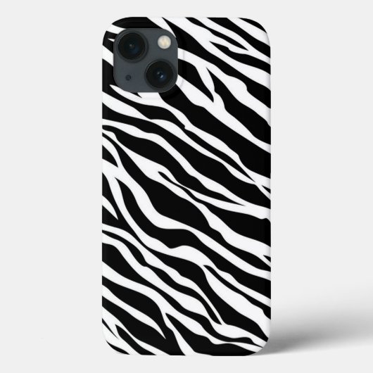 Zebra Print iPad Case (Rückseite)