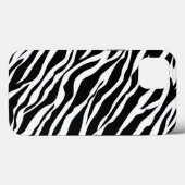 Zebra Print iPad Case (Rückseite (Horizontal))