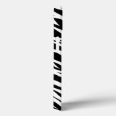 Zebra Print iPad Case (Rückseite / Rechts)