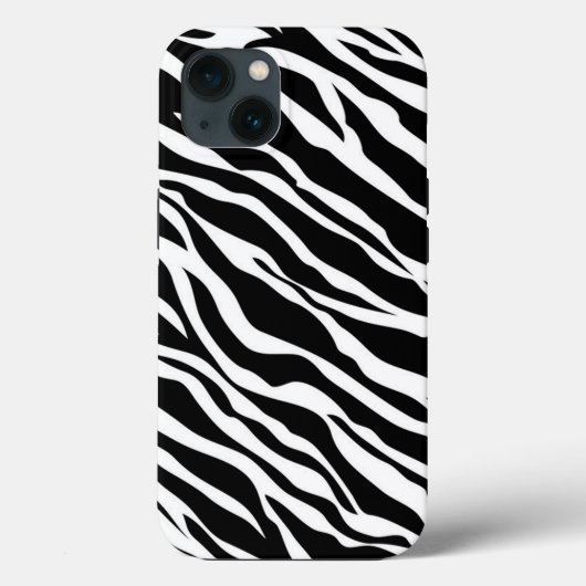 Zebra Print iPad Case (Rückseite)
