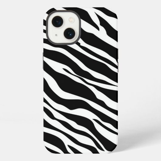 Zebra Print iPad Case iPhone Hülle (Rückseite)