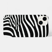 Zebra Print iPhone Hülle (Rückseite (Horizontal))