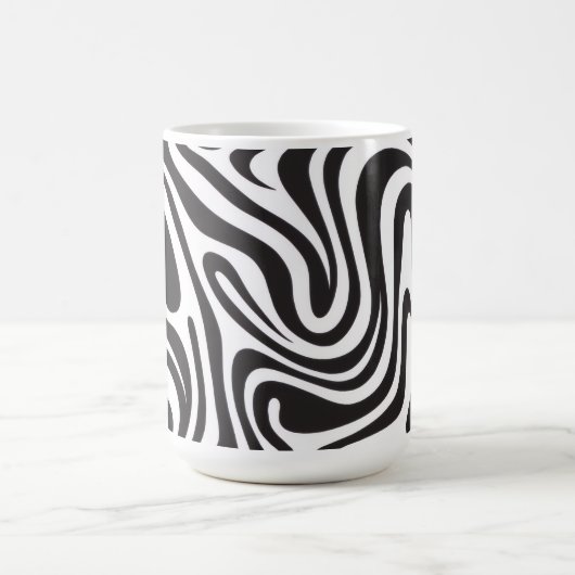 Zebra Print Kaffeetasse (Mittel)