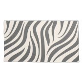 Zebra Print Kissenbezug (Rückseite)