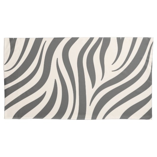 Zebra Print Kissenbezug (Vorderseite)