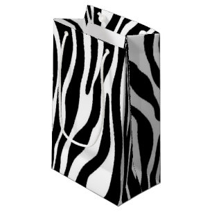 Zebra Print Kleine Geschenktüte