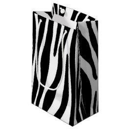 Zebra Print Kleine Geschenktüte