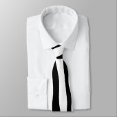 Zebra Print Krawatte (Gebunden)