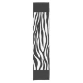 Zebra Print Kurzer Tischläufer (Vorderseite)