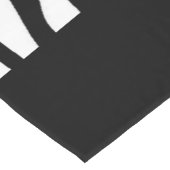 Zebra Print Kurzer Tischläufer (Ecke)