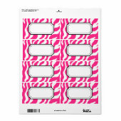 Zebra Print Label (Vorne)