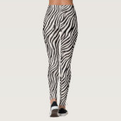 Zebra Print Leggings (Rückseite)