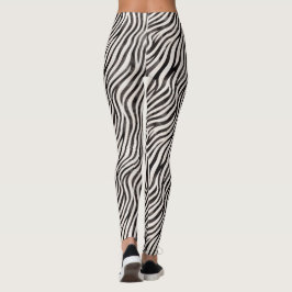 Zebra Print Leggings