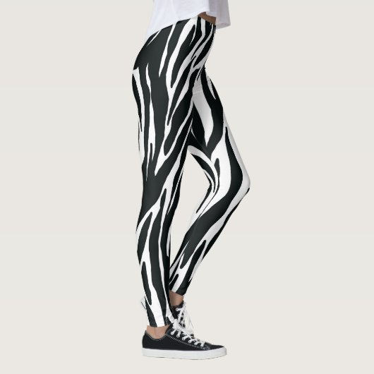 Zebra Print Leggings (Rechts)