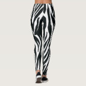 Zebra Print Leggings (Rückseite)