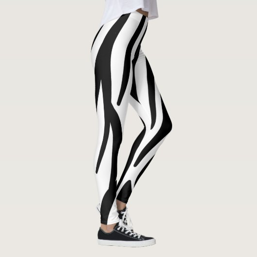 Zebra Print Leggings (Rechts)
