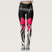 Zebra Print Leggings (Vorderseite)